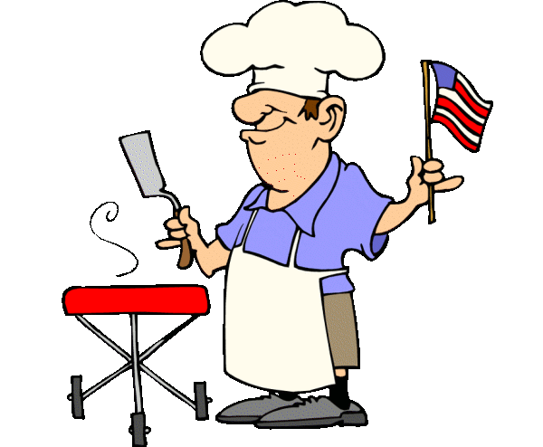 free clipart man grilling - photo #28
