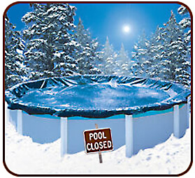 closing inground pool for winter