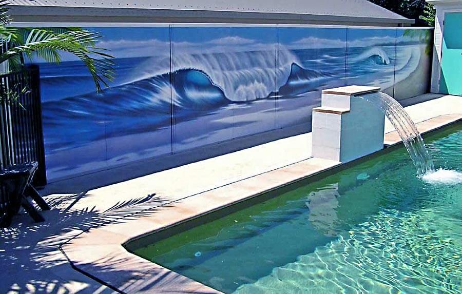 21 Swimming Pool Wall Mural Ideas InTheSwim Pool Blog