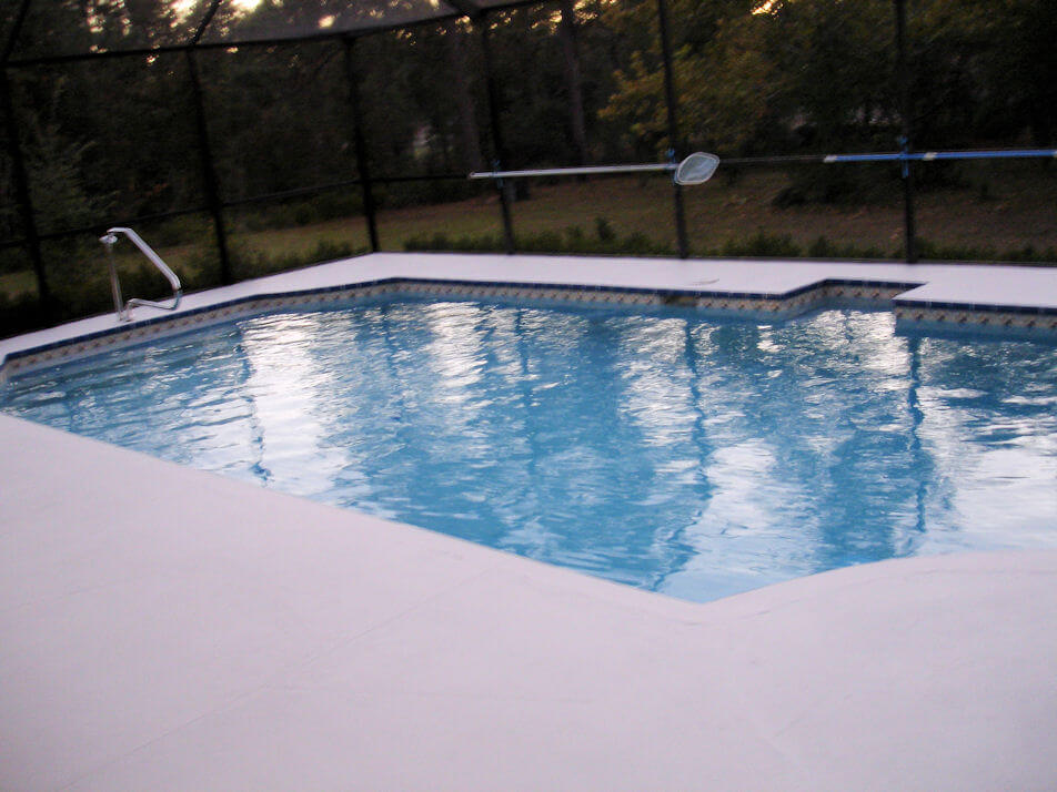 Pool Deck Paint Rejuvenate Your Intheswim Blog - What Kind Of Paint Do You Use On A Concrete Pool Deck