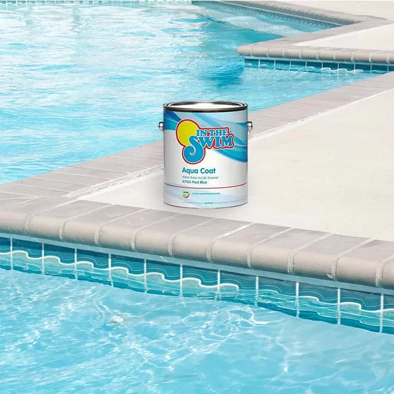 paint your pool at the right time of year