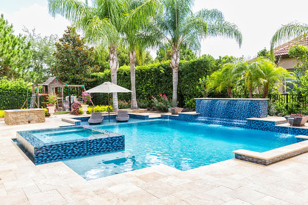 awesome pool design - image by istockphoto
