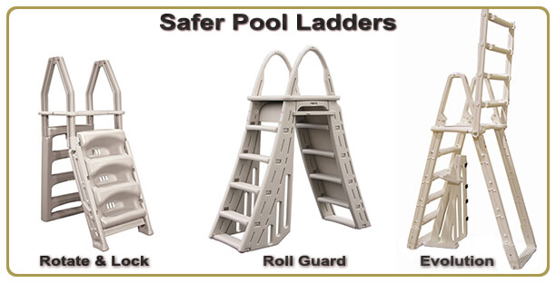 Aboveground Pool Steps & Ladders a Comparison InTheSwim