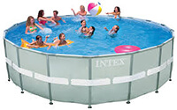 Intex framed pool