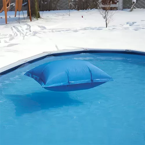 Use air pillows to reduce pressure from ice