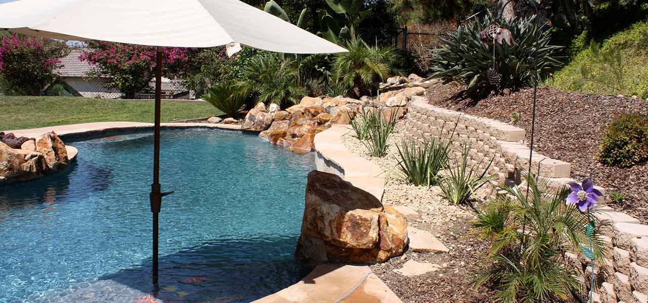 Installing a Pool Side or In-Pool Umbrella - In The Swim Pool Blog