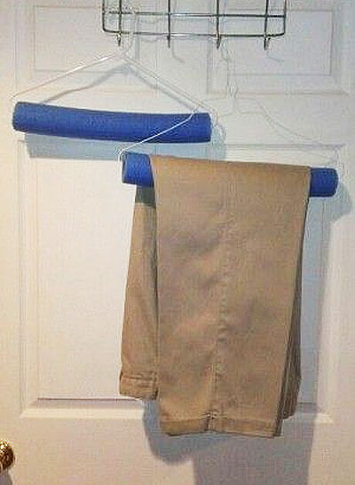 Pool Noodle Clothes Hangers, door How Does She pool noodle artikel 