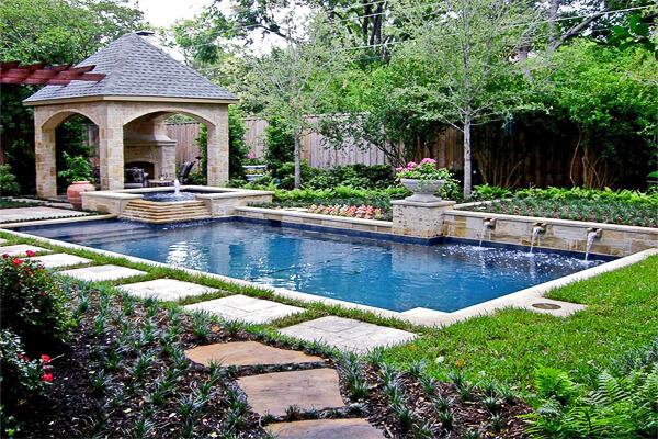 Image via hgtv.com. Pool Design Style; Mediterranean