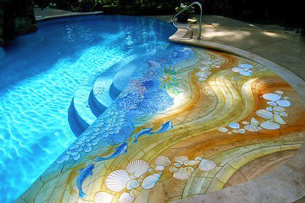 Image via homedesignlover.com Pool Design Style: Coastal