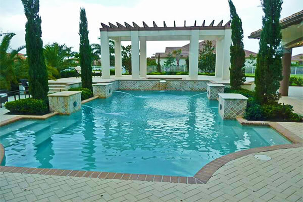 Image via activerain.com. Pool Design Style: Mediterranean