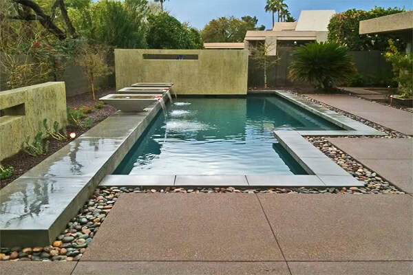 Waterscapes by Bianchi Design. Pool Design Style: Modern