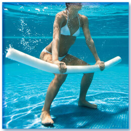 Water Workout 8 Great Pool Noodle Exercises In The Swim Pool Blog