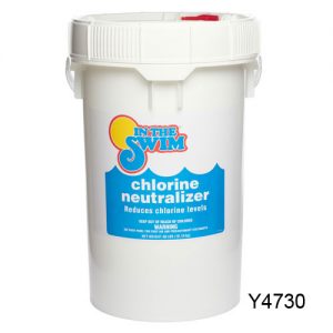 in the swim pool water chlorine neutralizer