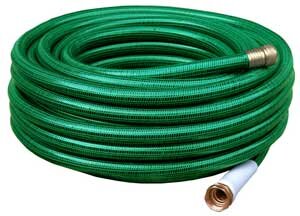 green garden hose