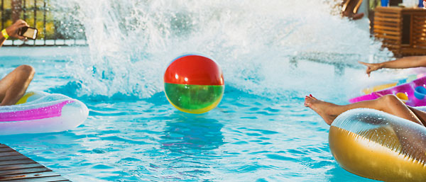 pool party cannonball - image from istockphoto