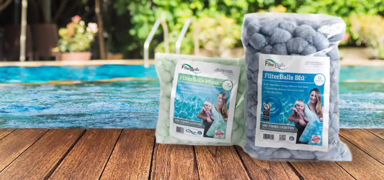 4 Lbs Blue Pool Filter Balls – Reusable Alternative For Sand Filter Pumps (50mm)