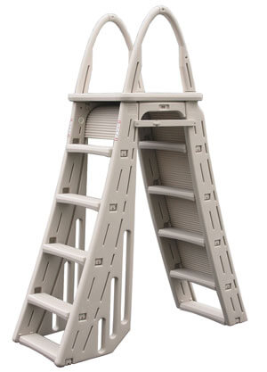 Roll Guard A-Frame Safety Ladder_blog.intheswim.com