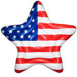 Americana Star Island pool float