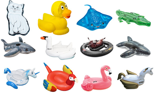 inflatable duck pool toy