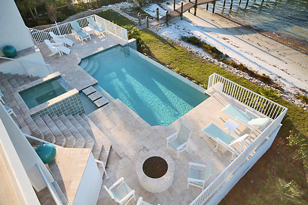 seaside pool and spa, by Coast to Coast Pools, Sarasota, FL