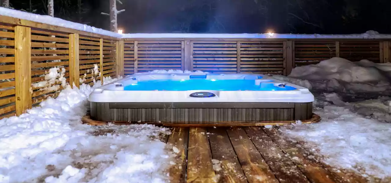 spa and hot tub winter freeze protection