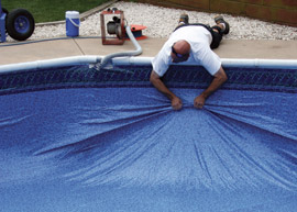 changing pool liner