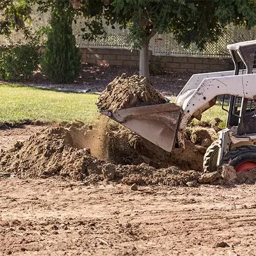 ask the excavator about fill dirt after digging an inground pool