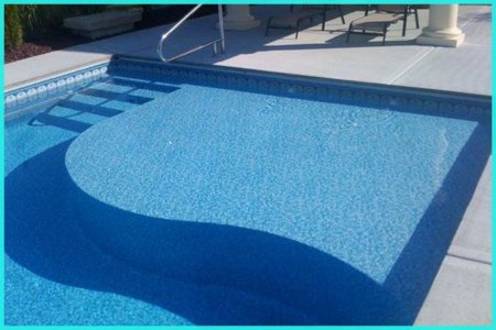 tanning ledge vinyl pool