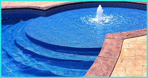 tanning ledge vinyl pool