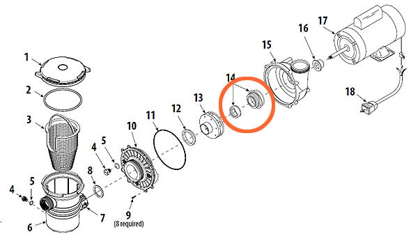 Hayward Power-Flo Pump Diagram