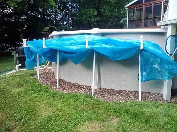 Above Ground Pool Solar Cover S, Pool Solar Cover Storage Ideas