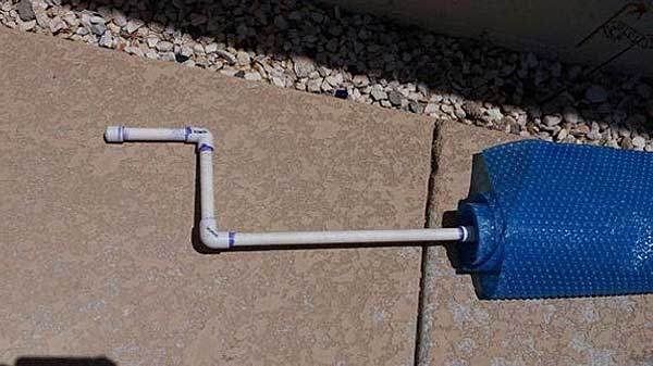 DIY Swimming Pool Solar Blanket Reel (Made From Pipe) 