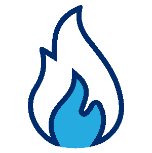 pool heater maintenance, inspect burner flames