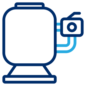 pool filter size