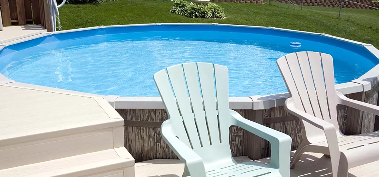 15 Awesome Above Ground Pool Deck Designsthumbnail image.