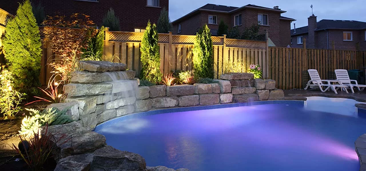 convert your pool to color led lighting